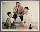 Two 1956 Color Movie Photos  the Teahouse Of The August Moon  Glen Ford