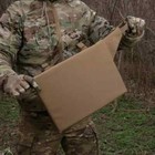 Tactical Foldable Sit Pad     Molle  Cordura 1000d  Coyote