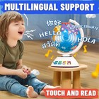 World Globe For Kids - Interactive Touch Globe With Dynamic Lighting And Sounds 
