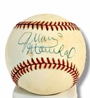 Juan Marichal Autographed Signed Oml Baseball Ap coa San Francisco Giants
