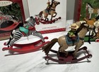 Hallmark Keepsake Ornament A Pony For Christmas Rocking Horse 2014 2000 Zebra