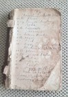 Antique Handwritten Cookery Recipe Notebook Of Sweet   Savoury Dishes  C1900