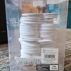 Celebrate It Stacking Hearts Guest Book Wedding White Wood 50 Hearts Stand Set