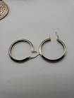 Sterling Silver Lot 2 Pairs Of Earrings  Bracelet  Pendant