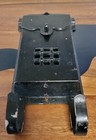 Antique Cast Iron Wall Mount Mailbox W newspaper Holder  unbranded 