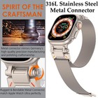 Milanese Loop For Apple Band Ultra 3 2 1 Band 49mm Series 11 10 46mm 45mm 44m   