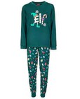 Family Pjs A1754 Green Matching Kids Elfing Merry Pajama Set Size Xs 4 5