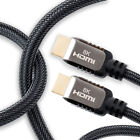 Braided-short long Ultra Hd Hdmi Cable Us Lot - 3ft 6ft 10ft 25ft 30ft 50ft 66ft