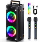 Wireless Bluetooth Party Speaker  Portable Karaoke System With Microphone