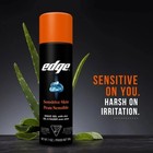 Edge Sensitive Skin Shave Gel For Men With Aloe  Twin Pack  14 Oz