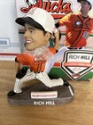 Rich Hill Rare Vintage Li Long Island Ducks Bobblehead 2017 Sga Milb La Dodgers