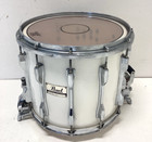 Pearl 14  Marching Band Snare Drum White
