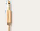 Golden 3 5mm Male To Male Aux Cable Cord Car Audio Headphone Jack Pc Stereo