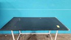 6 Ft Mobile Rolling Lab Table Workstation Black Chemical Resistant Surface
