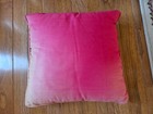 Beatles Vintage Nordic House Pillow 1964 Red Back With Guitars  no Tag 