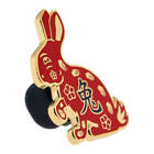 Pinmart s Chinese Zodiac Year Of The Rabbit New Year Enamel Lapel Pin