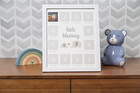 My First Year Photo Frame  Baby Milestone Picture Frame  Newborn Keepsake  El   