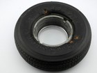 Vintage Firestone Tire With Glass Ashtray As Is