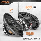 Prv Audio 69mr500cf-ndy-4 Carbon Fiber 6   x9    Neodymium Midrange Speakers 4   Pair