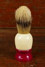 Vintage Ever-ready  c40  Shaving Brush Red Beige Handle
