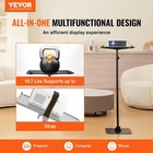 Vevor Projector Stand Projector Floor Stand Adjustable Height From 30 3 To 63 4 