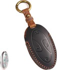 Aoocar Leather Key Fob Cover  Compatible With 2023 2024 2025 Hyundai Ioniq 6 