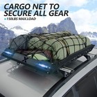 Universal Roof Rack Cargo Basket Holder 55 x40 98  150lbs Capacity W  Cargo Net 