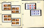 Canada Stamp Collection On 50 Pages  Mint Nh Inscription Blocks 1973-1979