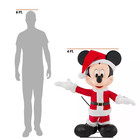 Disney 4 Ft Animated Christmas Mickey Mouse Animatronic Home Depot