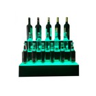 31 multicolor Led Lighted Liquor Bottle Display 3 Tier For Home Commercial Bar