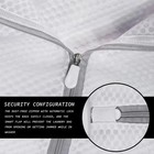 Mesh Laundry Bags For Delicates With Non Rust Zipper- White Laundry Bag