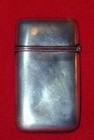 Antique Bright-cut Engraved Match Safe Vesta Floral Nr