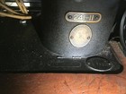 Vintage Industrial Singer Sewing Machine 241-11 W  Table Motor Thread Stand