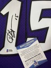 Toronto Raptors  15 Jersey Autographed Nba Vince Carter Signed Bas Coa
