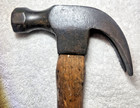 Vintage Cheney Nail Holding  20 Oz  Claw Hammer Original Handle Antique Tool