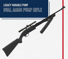 Crossman  177 Cal Dual Ammo Air Rifle 4x15 Scope 1000 Fps Bb Pellet Pump Rifle