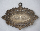 Antique Italian Ex Voto Eyes Milagro  5 5  X  4 125 