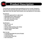 Petskd Soft Pet Carrier Purple Expandable Airline Approved Bag For Cat Dog Trave