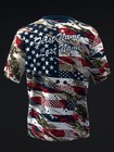 Personalized Name Patriotic Camo - Rwb Bowling Jersey Shirts - All Size