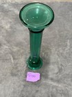  Antique Hand Blown Glass Bud Vase Art Glass Late 1800 s Early 1900 s  5 Green