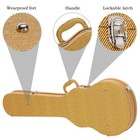 Lockable Hard-shell Electric Guitar Case For Single Cutaway Les Paul Lp Guitars