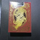 Bicycle Red Dragon Gold Foil Premium Playing Cards  1 Deck New Sealed Rare