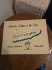 1950s Cities Service Oil Company Antique  Locomotive Complete Print Set Of 10