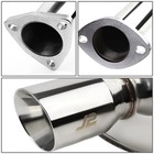 J2-cbe-os-072 Cat Back Exhaust System  compatible With 01-05 Honda Civic Lx d   