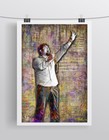 Chino Moreno Deftones 8x10in Poster  Chino Deftones Tribute Art Free Shipping