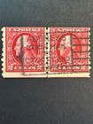 Scott   413 Line Pair       2024 Scott Catalogue Value   325 00
