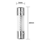 10pcs 2a 250v Slow Blow Fuse Slow-acting Fuse 2 Amp Time-delay Fuse 5x20mm