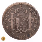 1790 Mo Mexico Carolus Iiii Silver 2 Reales  b4202 