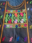 New Hand Embroided Mexican Woman Blouse  Size 10-12