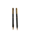62-9 Sheaffer Vintage Fashion Ballpoint Pen   Pencil Set  Med Tip  Matte Navy